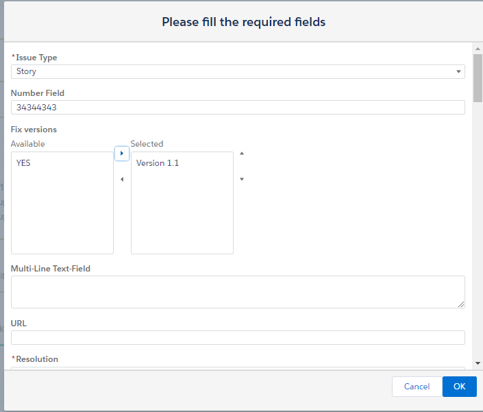 Status Transition Sinergify Integrating Salesforce & Jira